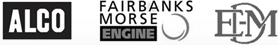 ALCO, EMD, GE, CATERPILLAR, FAIRBANKS-MORSE, diesel engines, locomotive diesel engines, diesel engine generators, pump diesel engines 